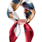 Hioyiwse Satin Bandanas Head Scarf For Women Hair Scarves Accessories Lightweight Fashion Wrap Neck Silk Sleeping Headscarf
