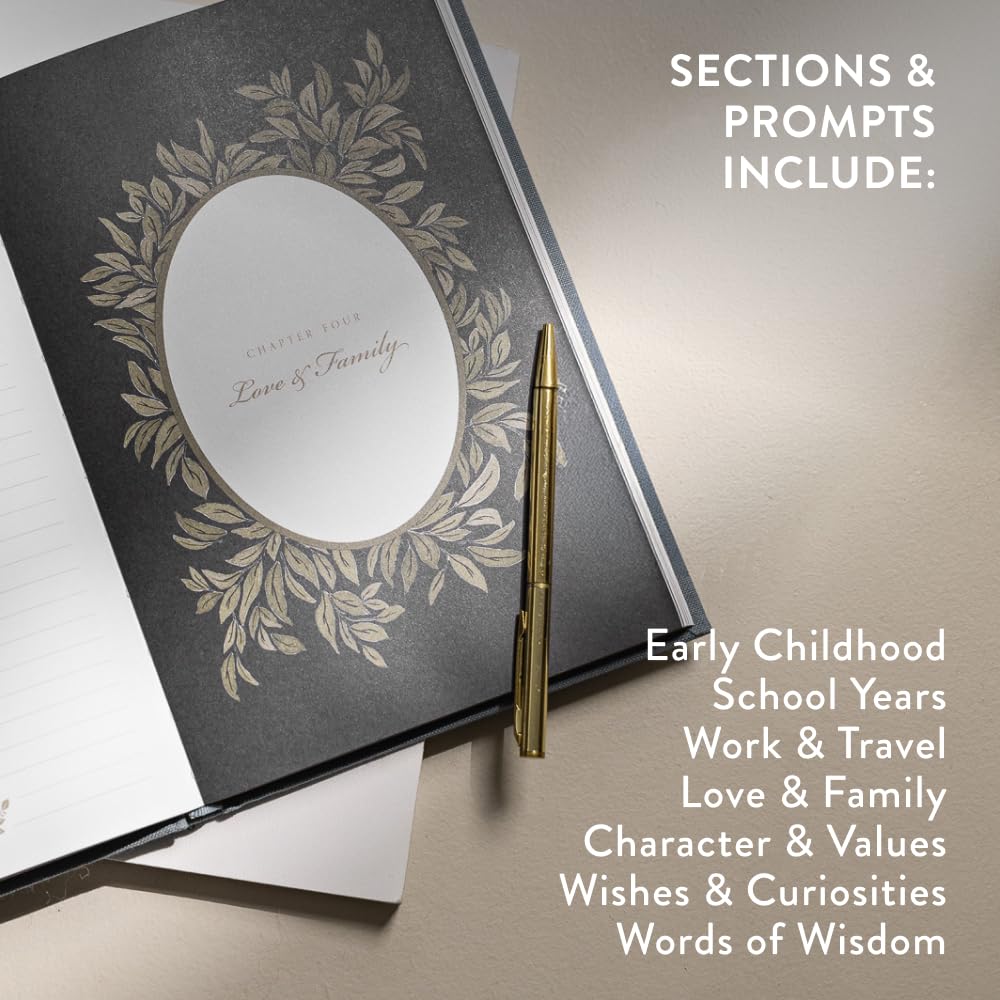 Dad's Story Journal (Linen Hardcover): A Memory and Keepsake Journal for My Family (Heirloom Story Books and Guided Journals)