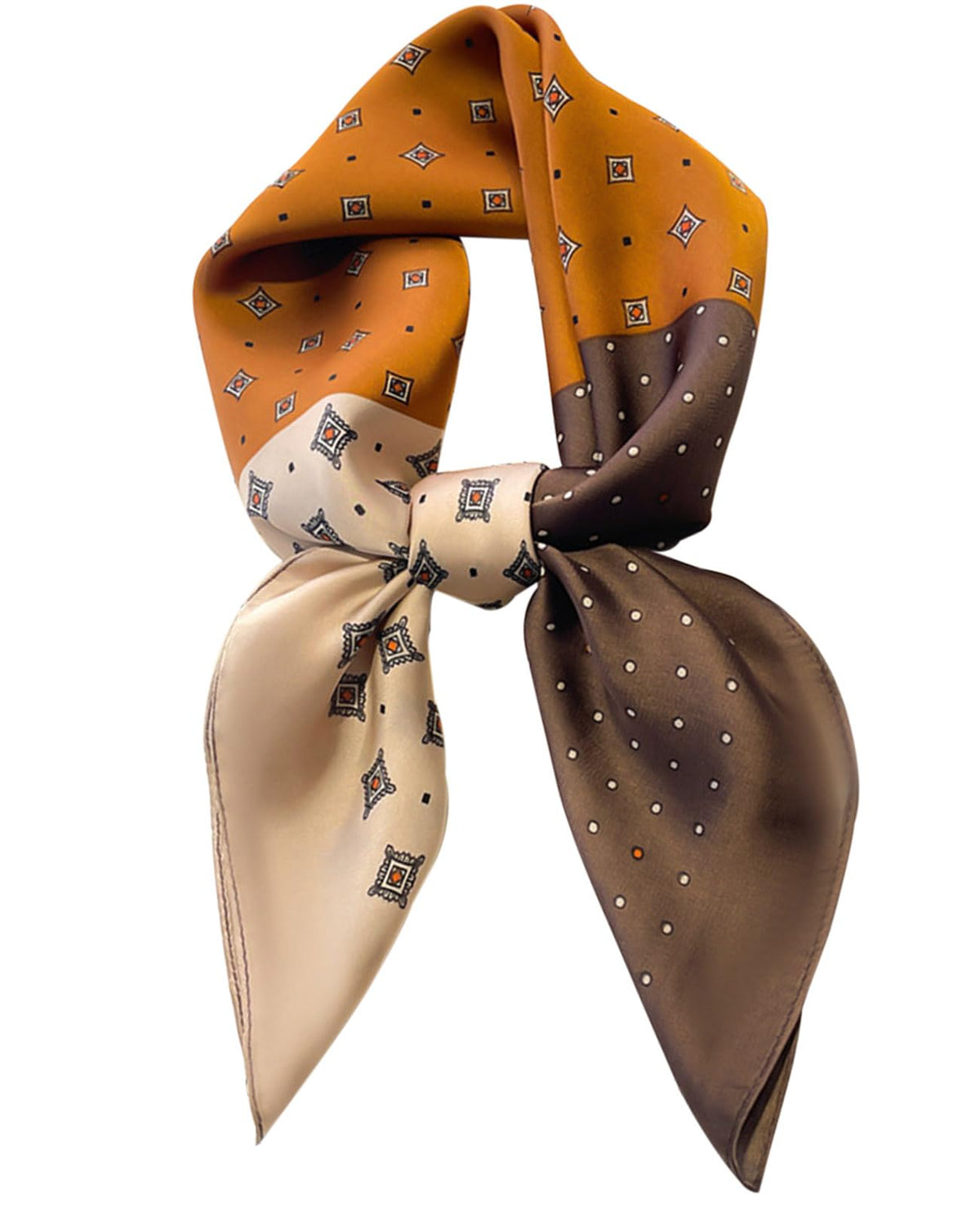 Silky Scarf for Women Lightweight Satin Bandanas Neck Hair Wrap For Sleeping Head Scarves 27.5"