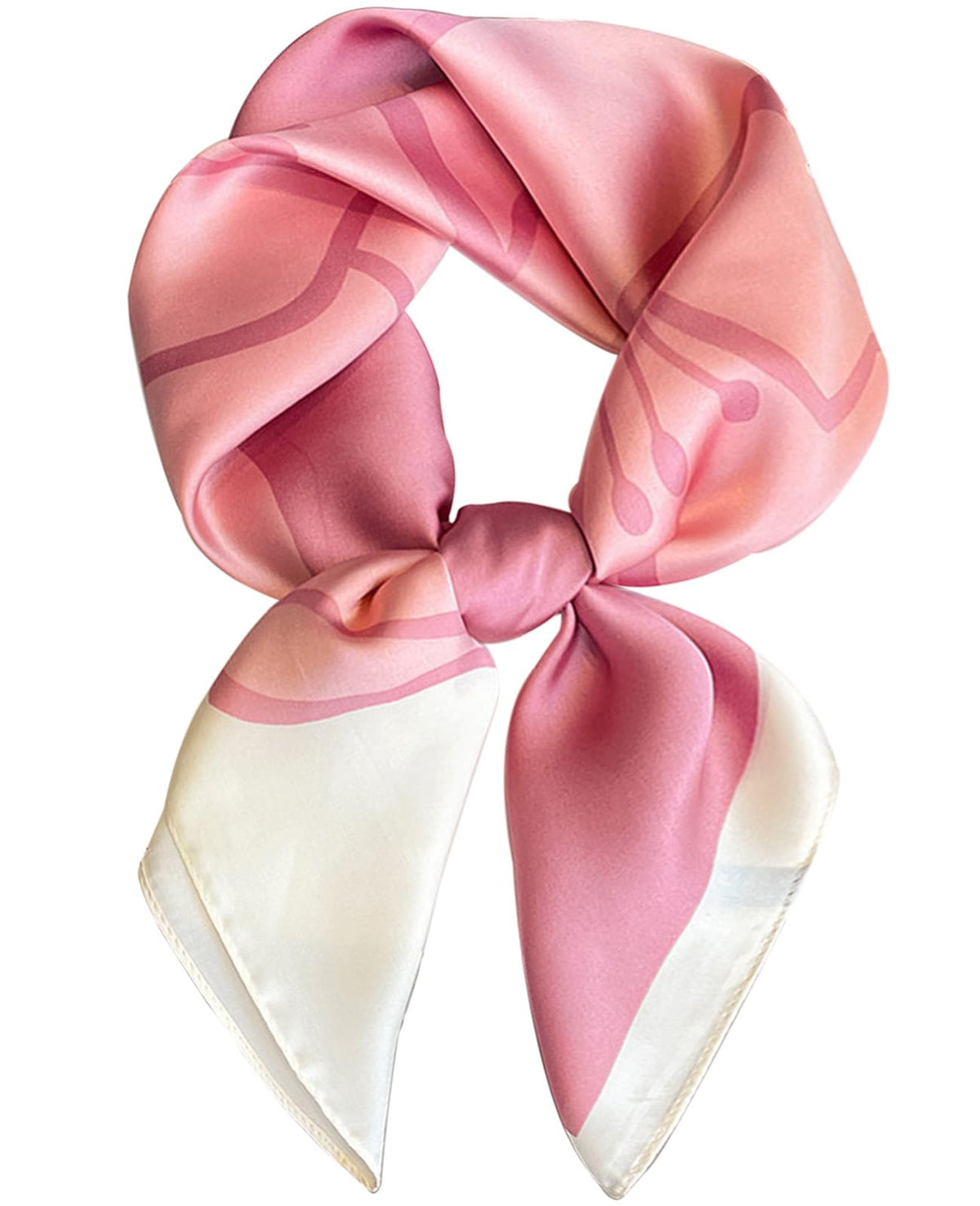 Hioyiwse Satin Bandanas Head Scarf For Women Hair Scarves Accessories Lightweight Fashion Wrap Neck Silk Sleeping Headscarf