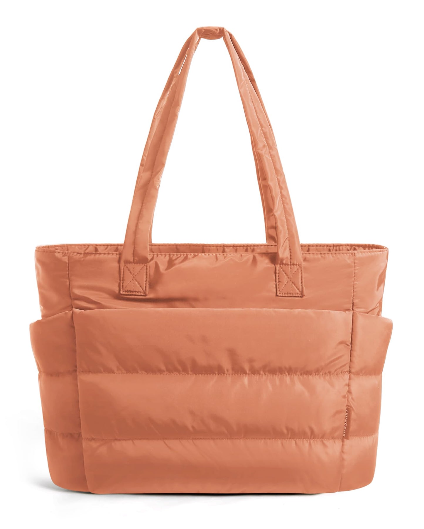 BAGSMART Tote Bag for Women, Lightweight Puffy Tote Bag with Compartments Shoulder Bag Handbag for Travel, Work, Gym | Lightweight