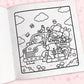 Cozy Cuties: Coloring Book for Adults and Kids (Cozy Spaces Coloring)