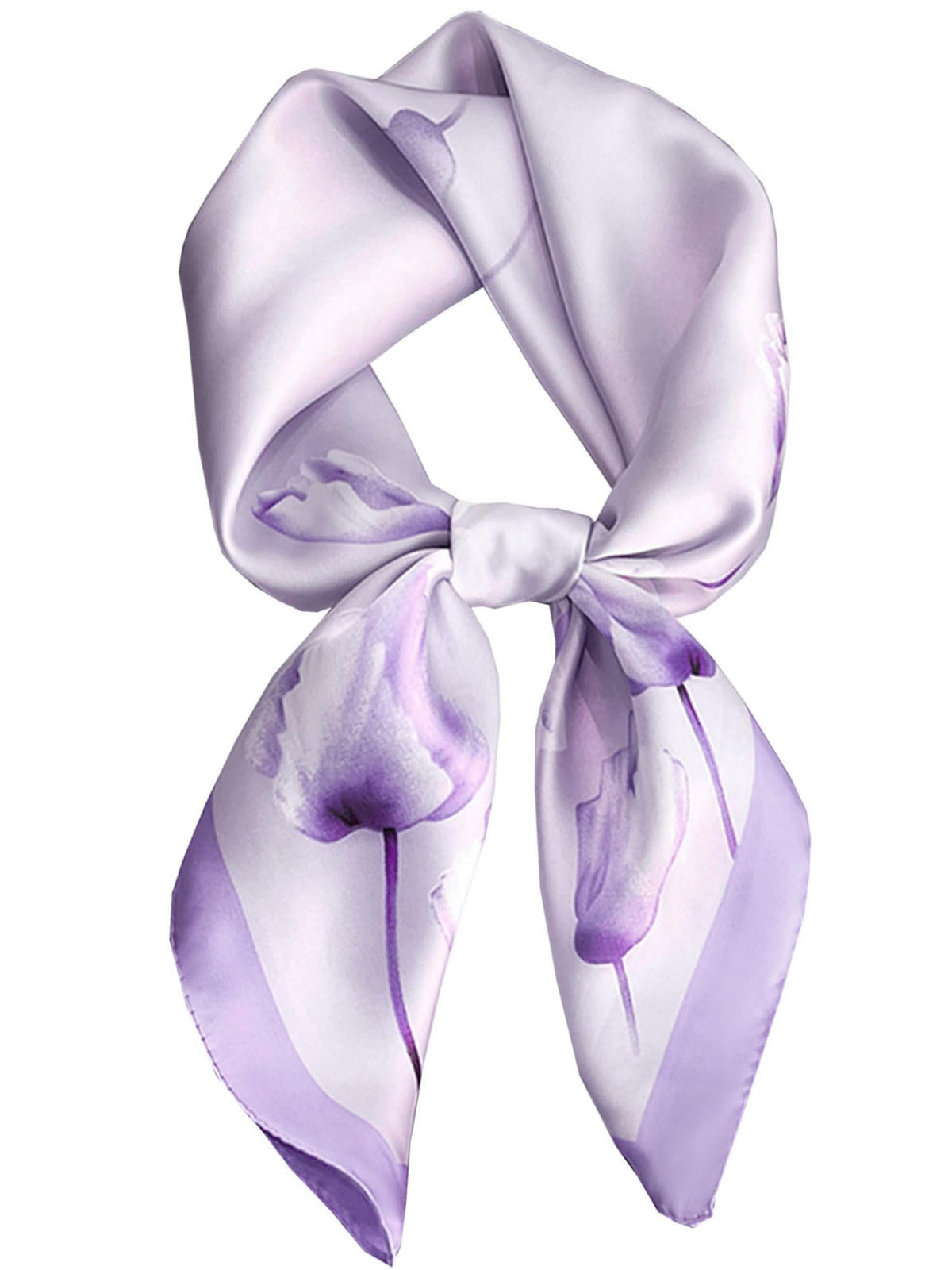 Silky Scarf for Women Lightweight Satin Bandanas Neck Hair Wrap For Sleeping Head Scarves 27.5"