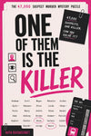 One of Them Is the Killer: The Midnight Train Case — A Suspect Murder Mystery Puzzle Book with 47,000 Names, 30 Clues, and One Final Killer