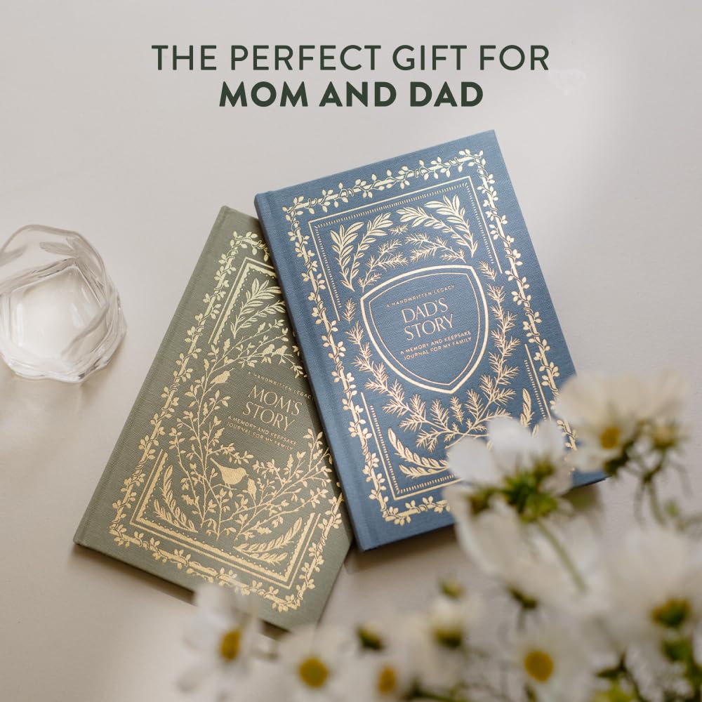 Dad's Story Journal (Linen Hardcover): A Memory and Keepsake Journal for My Family (Heirloom Story Books and Guided Journals)
