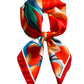 Hioyiwse Satin Bandanas Head Scarf For Women Hair Scarves Accessories Lightweight Fashion Wrap Neck Silk Sleeping Headscarf
