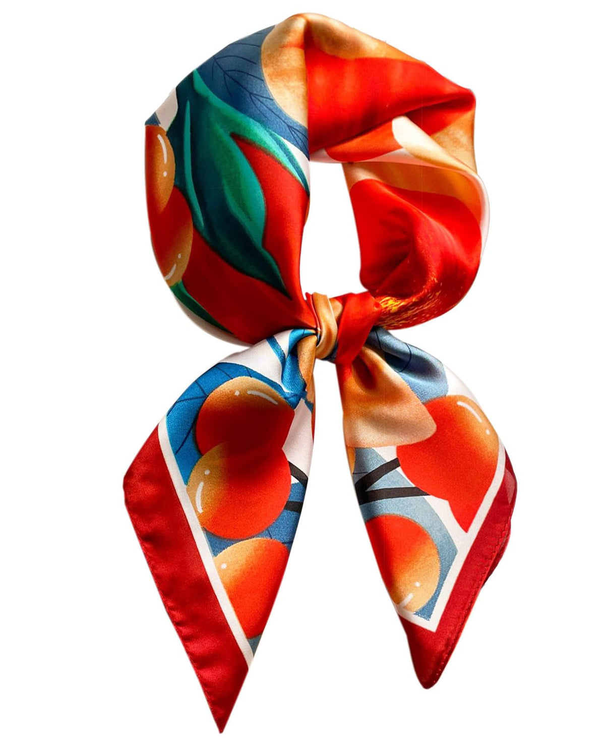 Hioyiwse Satin Bandanas Head Scarf For Women Hair Scarves Accessories Lightweight Fashion Wrap Neck Silk Sleeping Headscarf