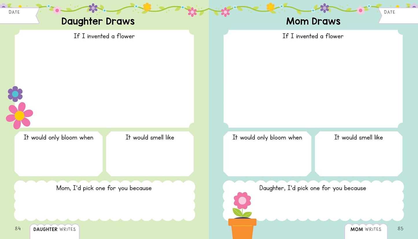 My First Mom and Daughter Journal: An activity book for girls and moms together