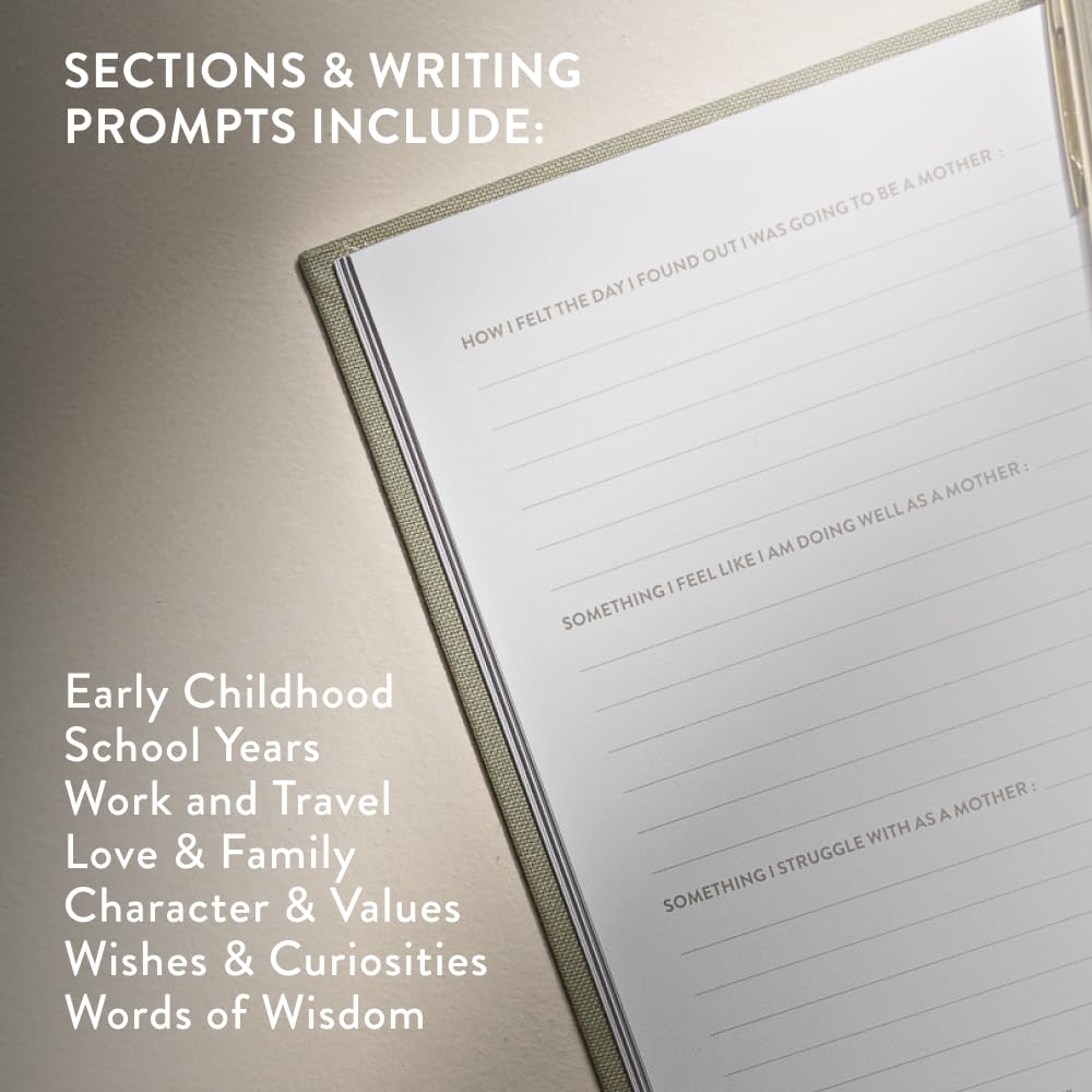 Mom's Story: A Memory and Keepsake Journal for My Family (Heirloom Story Books and Guided Journals)