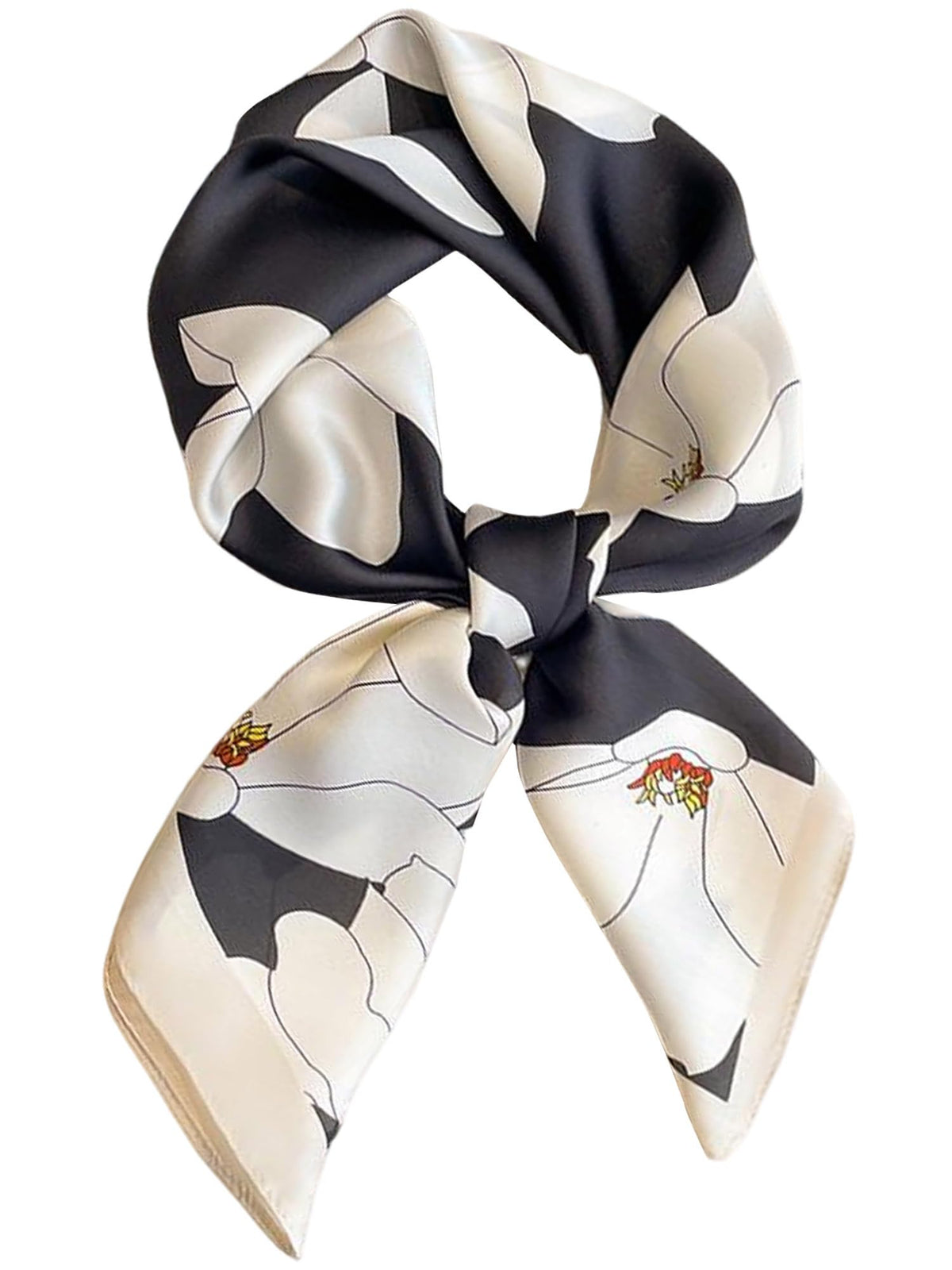 Silky Scarf for Women Lightweight Satin Bandanas Neck Hair Wrap For Sleeping Head Scarves 27.5"