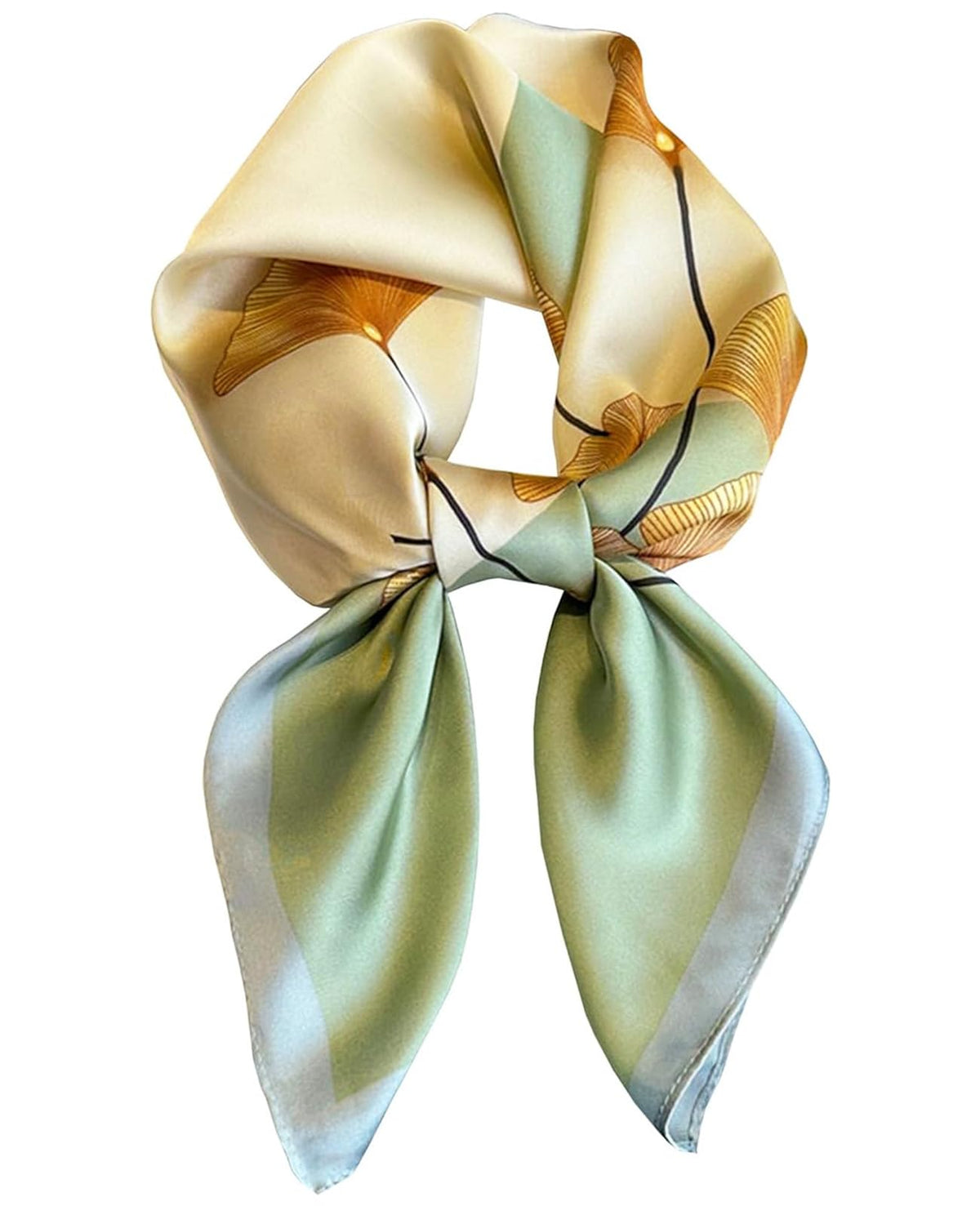 Hioyiwse Satin Bandanas Head Scarf For Women Hair Scarves Accessories Lightweight Fashion Wrap Neck Silk Sleeping Headscarf