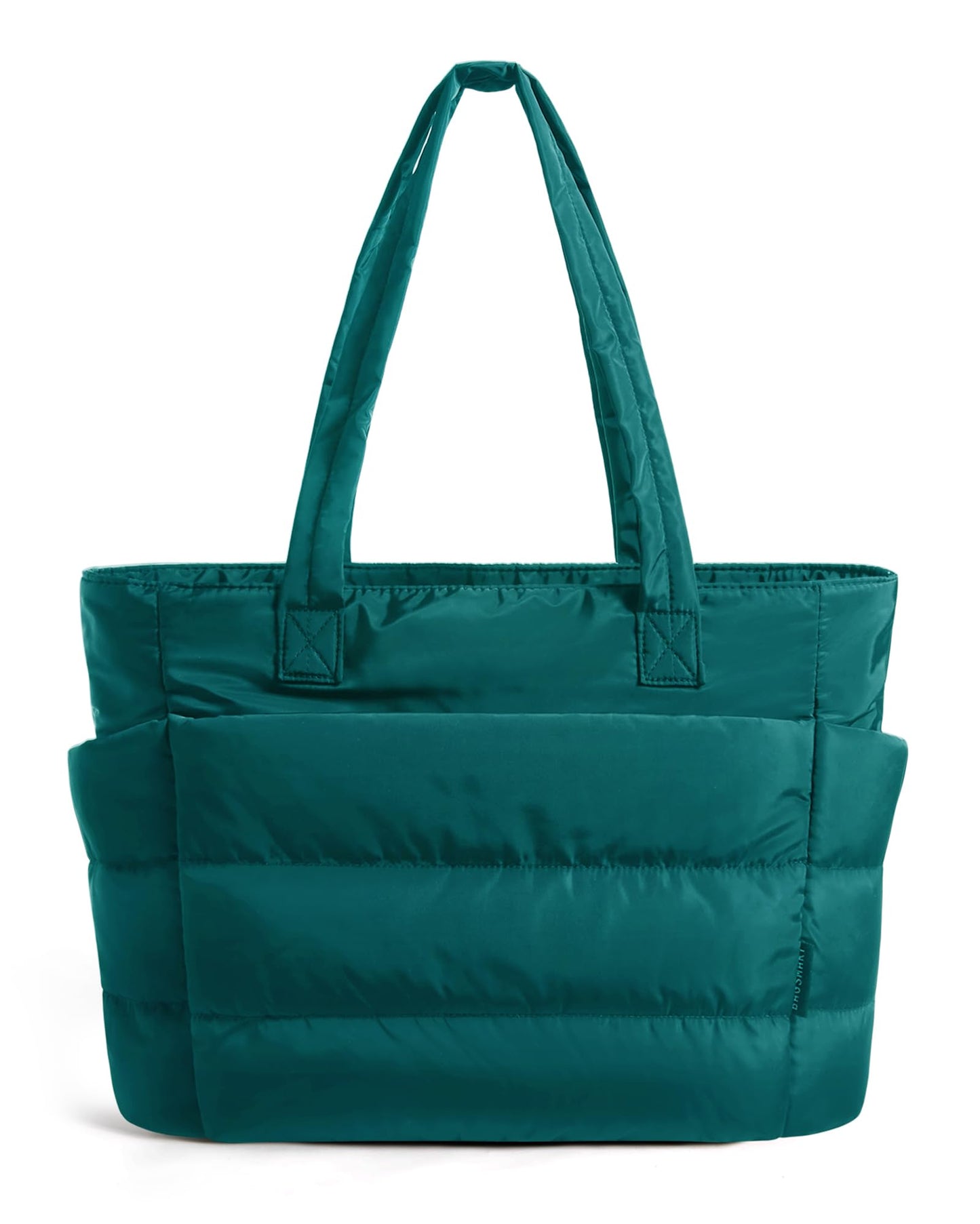 BAGSMART Tote Bag for Women, Lightweight Puffy Tote Bag with Compartments Shoulder Bag Handbag for Travel, Work, Gym | Lightweight