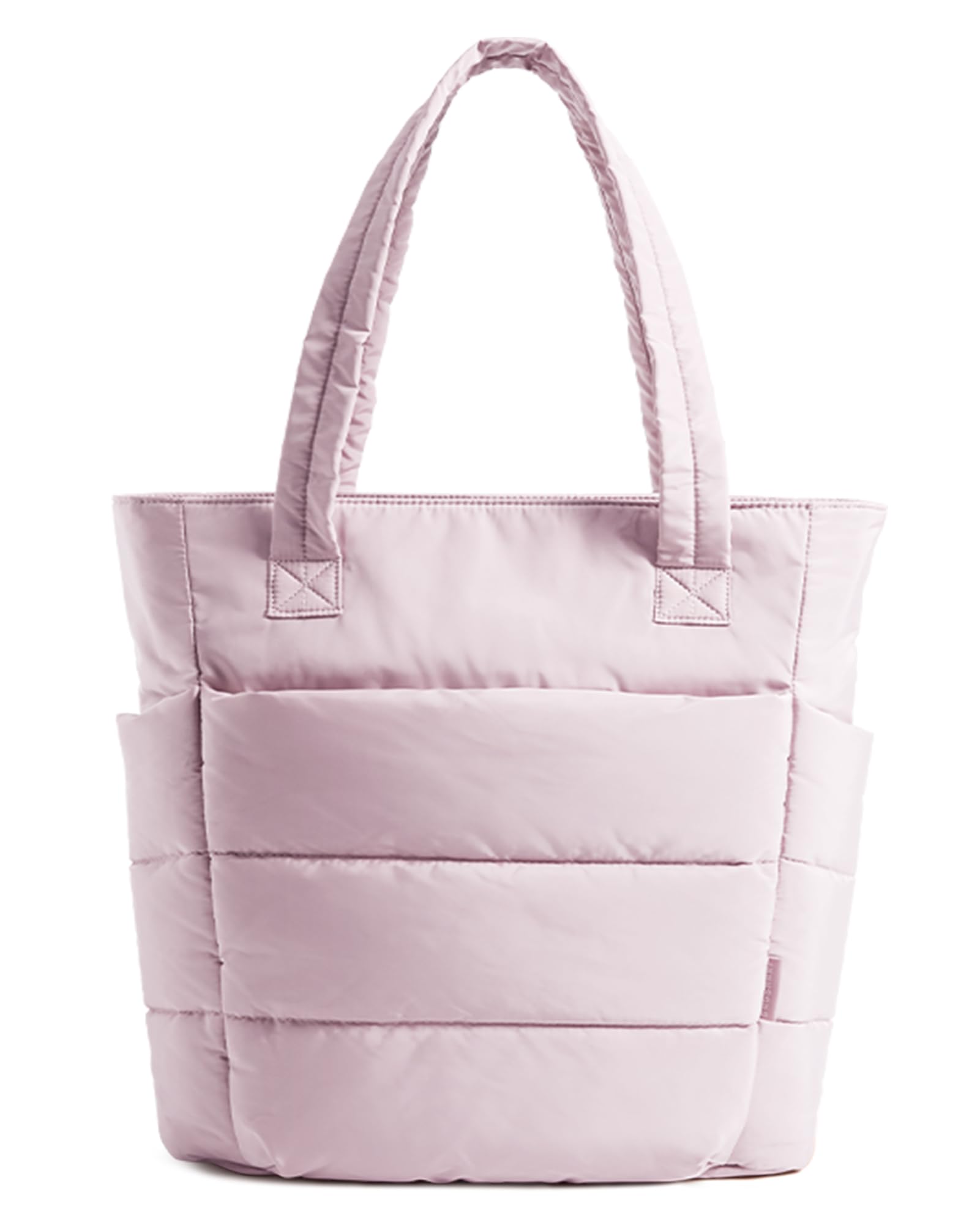 BAGSMART Tote Bag for Women, Lightweight Puffy Tote Bag with Compartments Shoulder Bag Handbag for Travel, Work, Gym | Lightweight