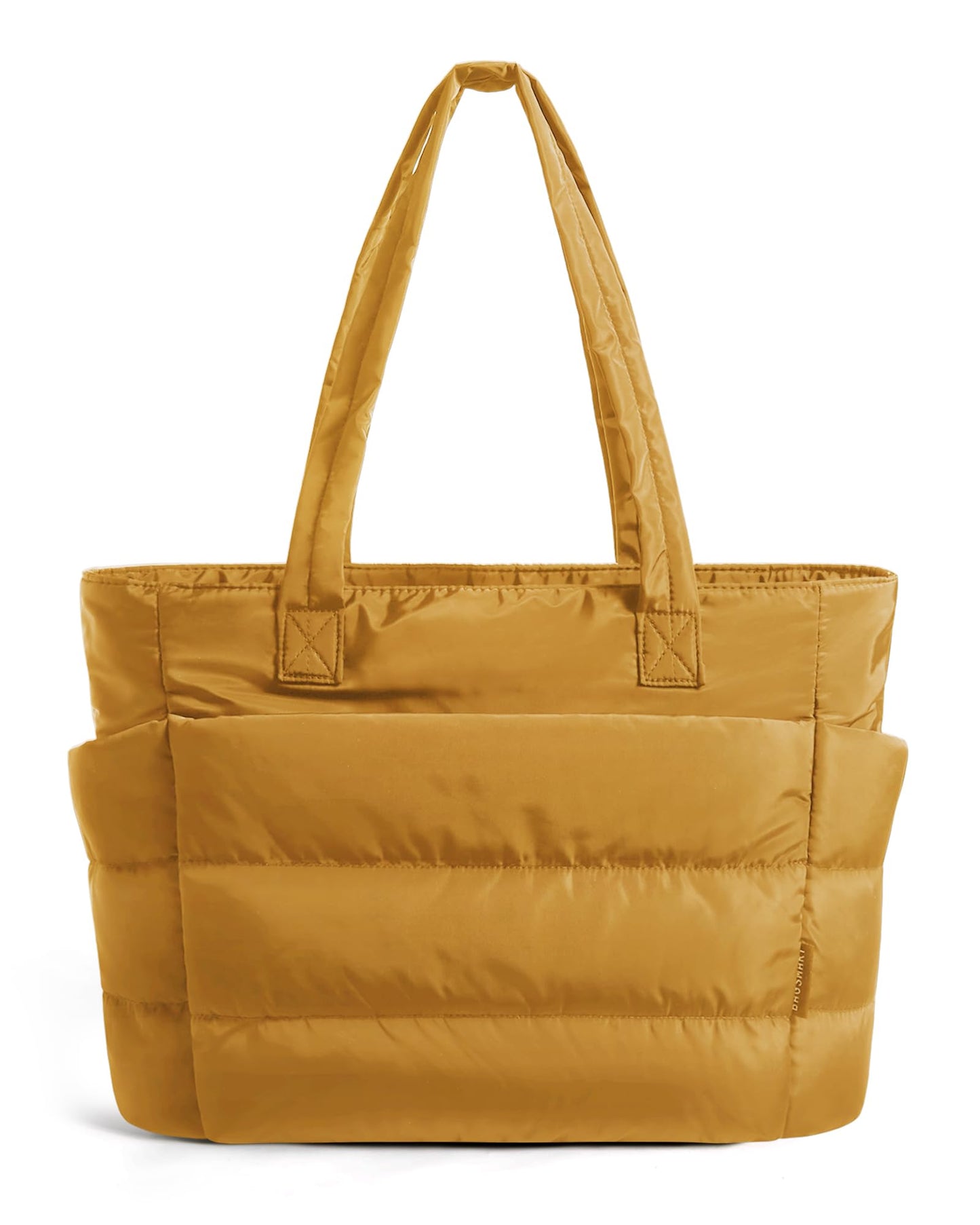 BAGSMART Tote Bag for Women, Lightweight Puffy Tote Bag with Compartments Shoulder Bag Handbag for Travel, Work, Gym | Lightweight