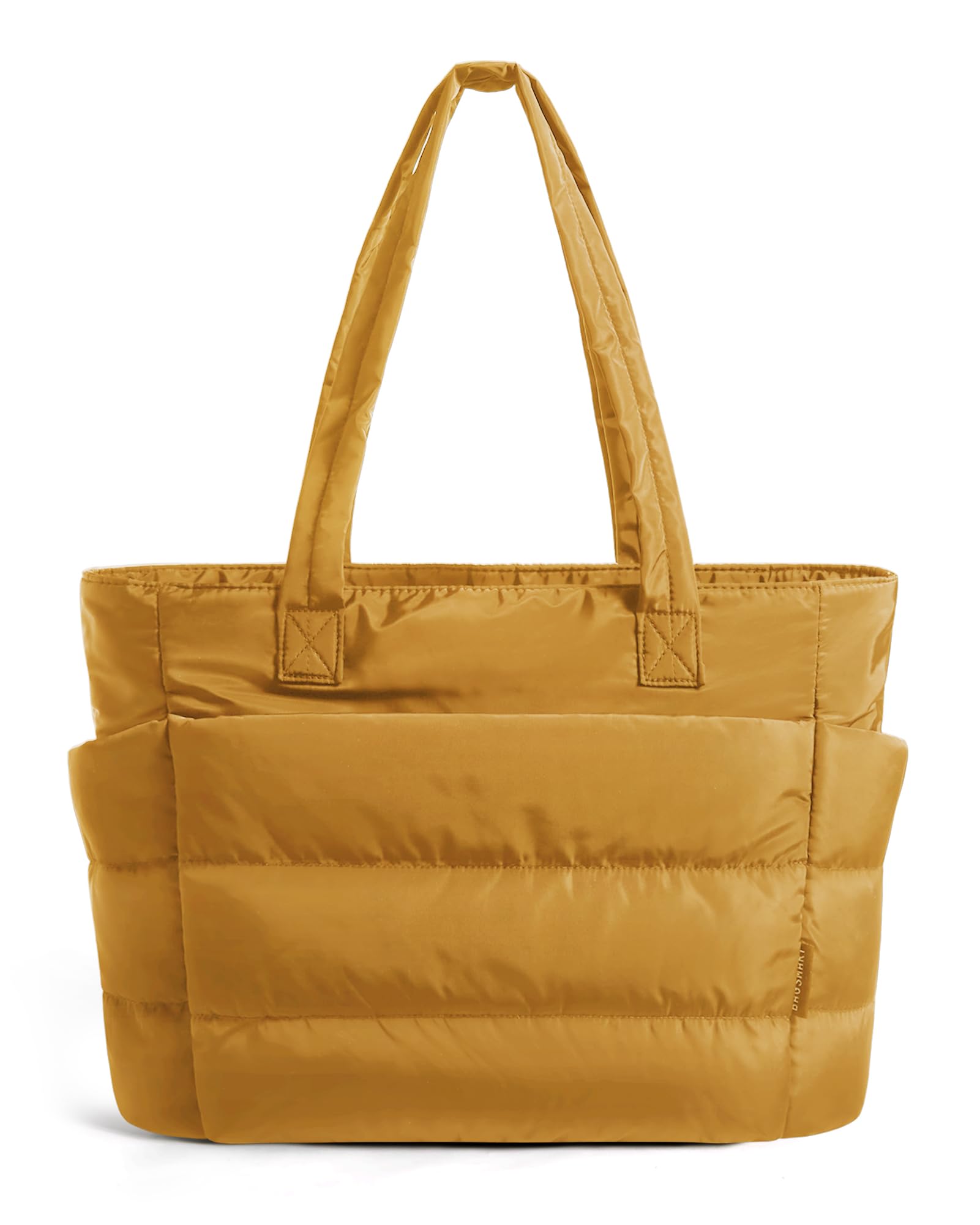 BAGSMART Tote Bag for Women, Lightweight Puffy Tote Bag with Compartments Shoulder Bag Handbag for Travel, Work, Gym | Lightweight