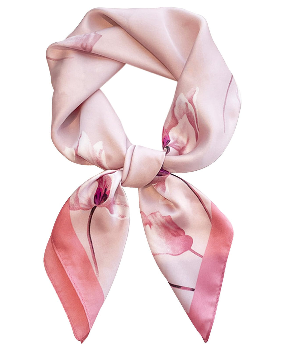 Hioyiwse Satin Bandanas Head Scarf For Women Hair Scarves Accessories Lightweight Fashion Wrap Neck Silk Sleeping Headscarf