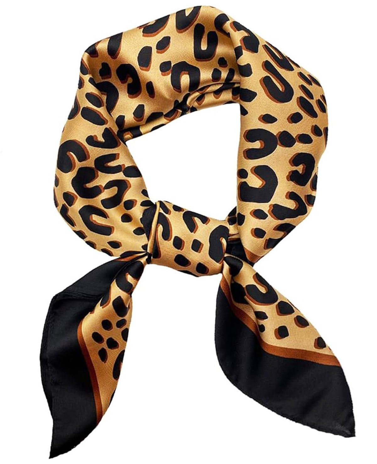 Hioyiwse Satin Bandanas Head Scarf For Women Hair Scarves Accessories Lightweight Fashion Wrap Neck Silk Sleeping Headscarf