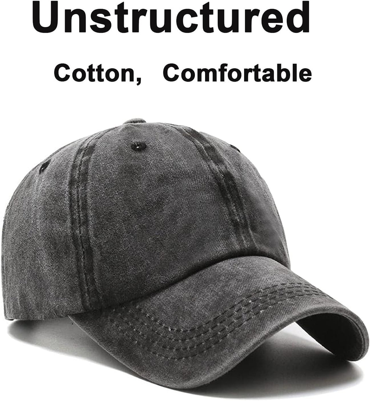 NPJY Baseball Cap Golf Dad Hat Adjustable Original Classic Low Profile Cotton Hat Unconstructed Plain Cap Men Women