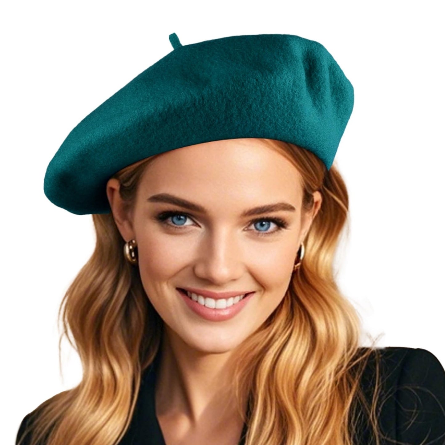 French Wool Beret Hats for Women Man Solid Color Classic Beanie Winter Cap Painter Berets.