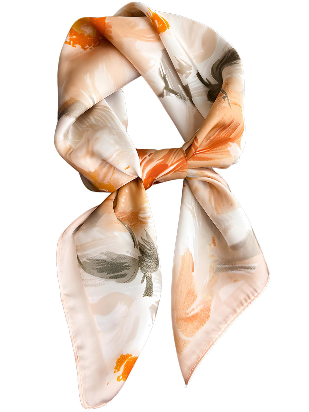 Silky Scarf for Women Lightweight Satin Bandanas Neck Hair Wrap For Sleeping Head Scarves 27.5"