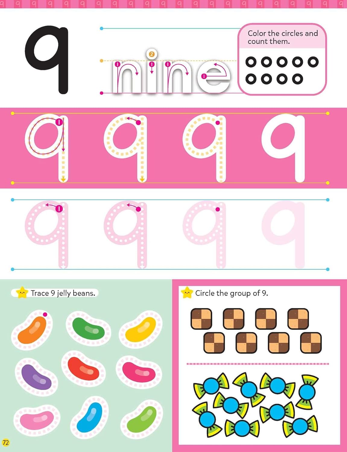 Play Smart Wipe-Clean Workbook: Ages 2-4: Tracing, Letters, Numbers, Shapes