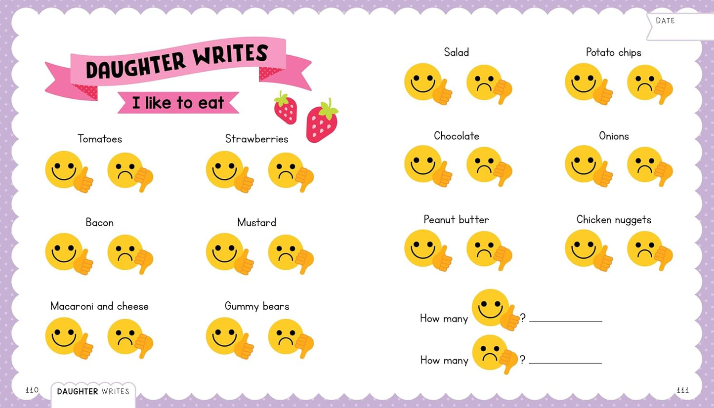 My First Mom and Daughter Journal: An activity book for girls and moms together