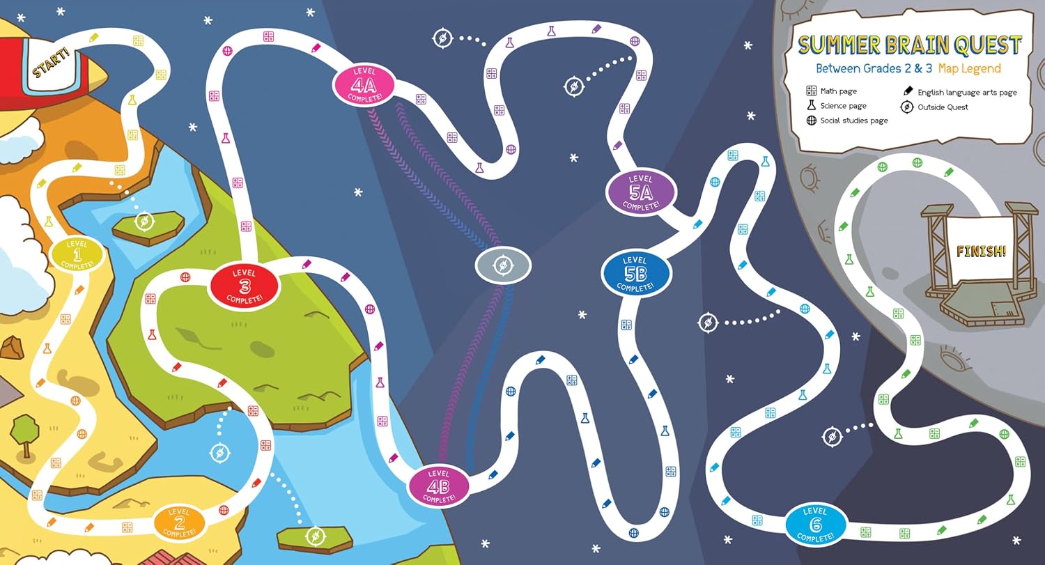 Summer Brain Quest: Between Grades 2 & 3