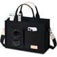 GASSDA Canvas Tote Bag for Women Crossbody Work Purse with Pockets Top Handle Handbag Satchel Bags for Travel Nurse Teacher