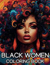 Coloring Book For Black Women | 100 Pages Of Beautiful Black Queens And Melanin Goddesses | Anti Anxiety And Relaxation Self Care |: 50 Beautiful ... Black Women - Great Gift For Teens And Adults