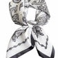 Silky Scarf for Women Lightweight Satin Bandanas Neck Hair Wrap For Sleeping Head Scarves 27.5"