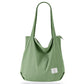 KALIDI Women Corduroy Tote Bag Zipper Casual Tote's Handbag Big Capacity Shoulder Bag with Pockets