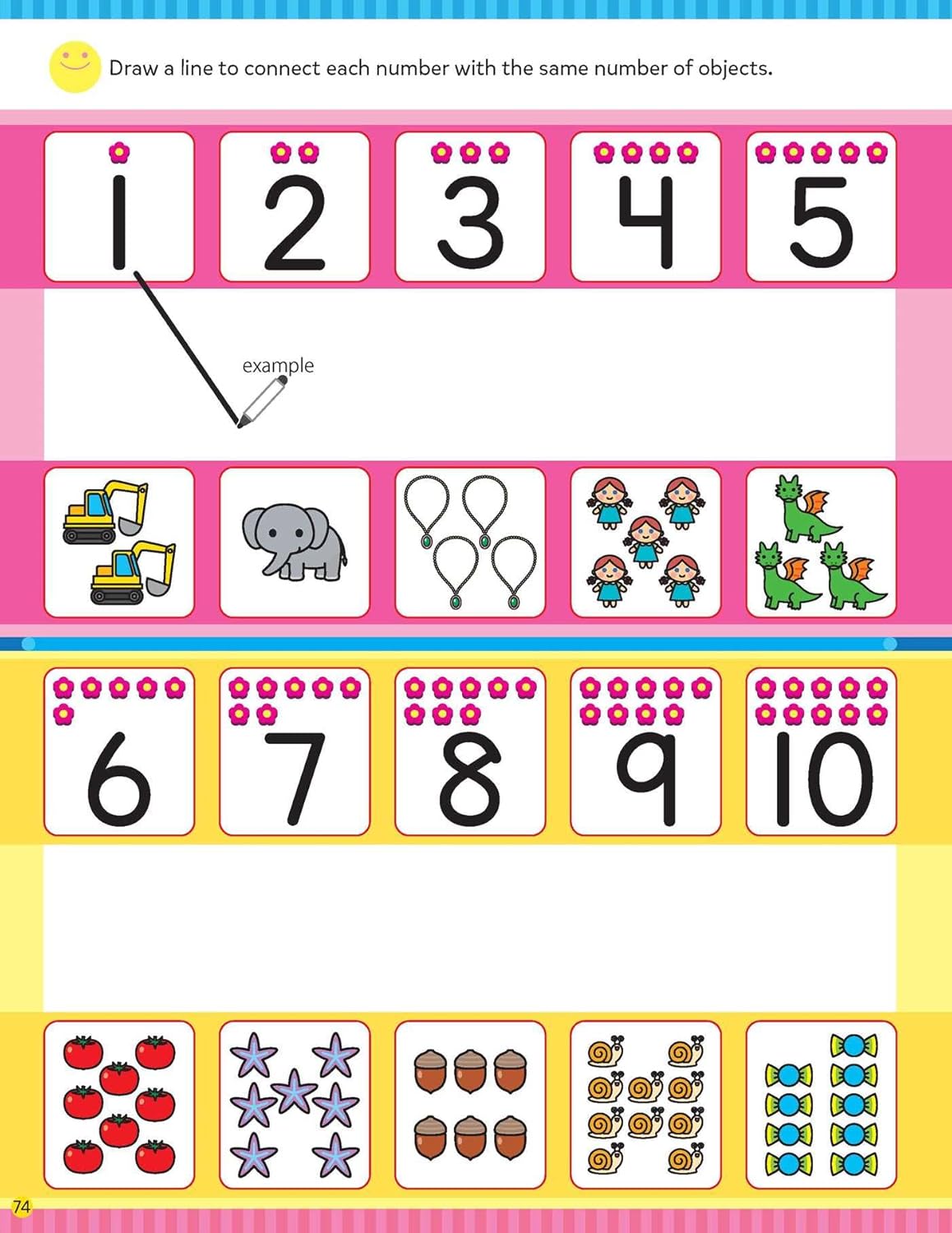 Play Smart Wipe-Clean Workbook: Ages 2-4: Tracing, Letters, Numbers, Shapes