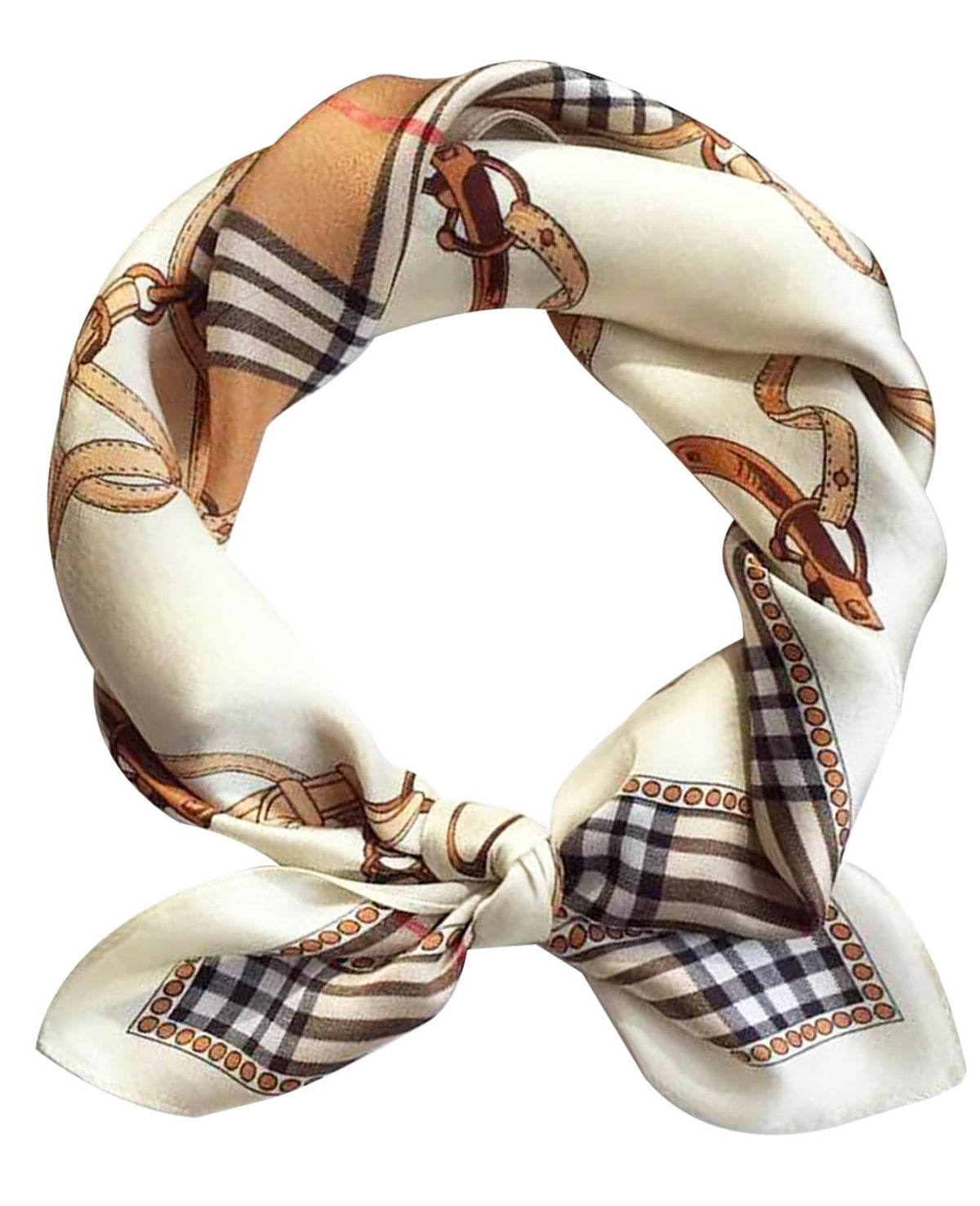 Hioyiwse Satin Bandanas Head Scarf For Women Hair Scarves Accessories Lightweight Fashion Wrap Neck Silk Sleeping Headscarf