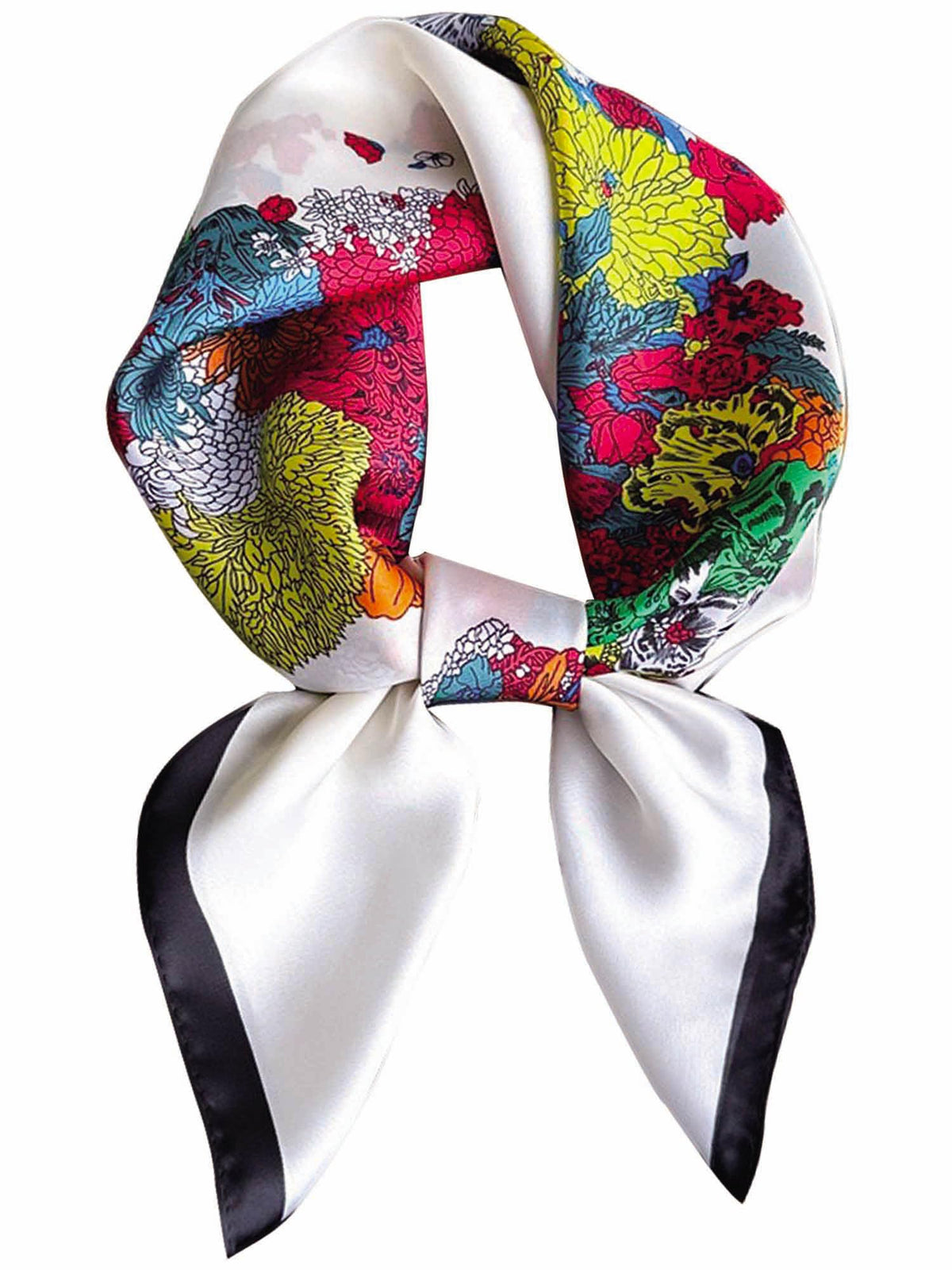 Silky Scarf for Women Lightweight Satin Bandanas Neck Hair Wrap For Sleeping Head Scarves 27.5"