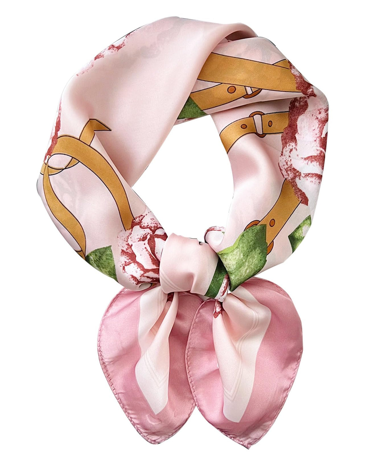 Hioyiwse Satin Bandanas Head Scarf For Women Hair Scarves Accessories Lightweight Fashion Wrap Neck Silk Sleeping Headscarf