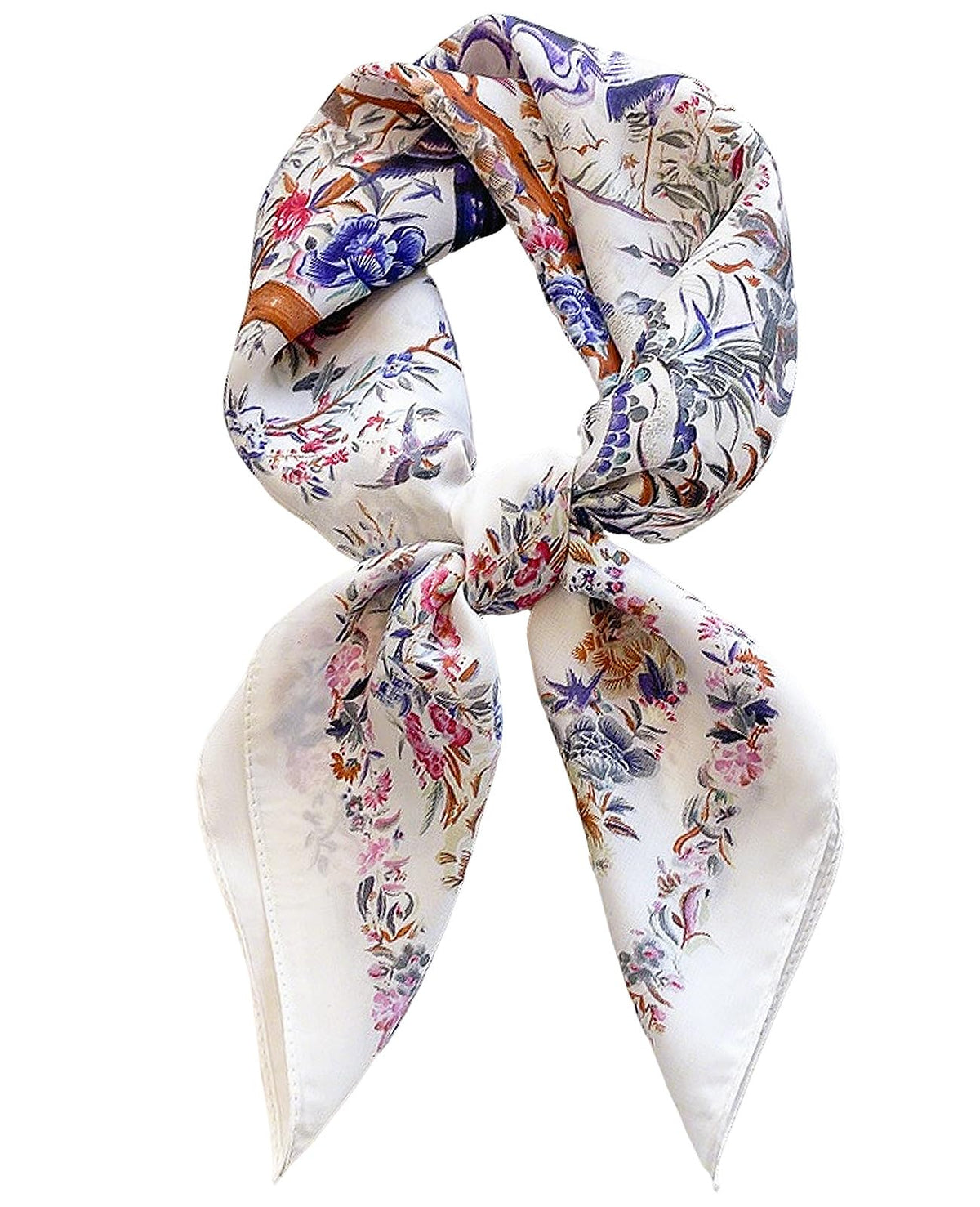 Hioyiwse Satin Bandanas Head Scarf For Women Hair Scarves Accessories Lightweight Fashion Wrap Neck Silk Sleeping Headscarf