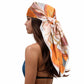 RIIQIICHY Head Scarf for Women Like Silk Scarf Hair Scarf Printed Square Scarf Bandanas for Women 35 Inches