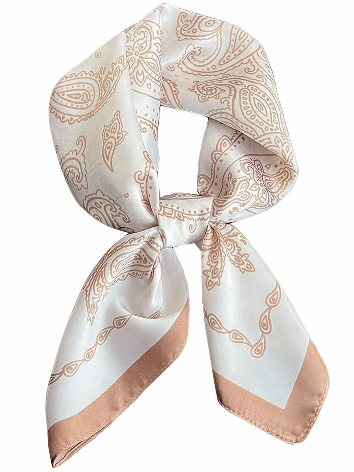 Silky Scarf for Women Lightweight Satin Bandanas Neck Hair Wrap For Sleeping Head Scarves 27.5"