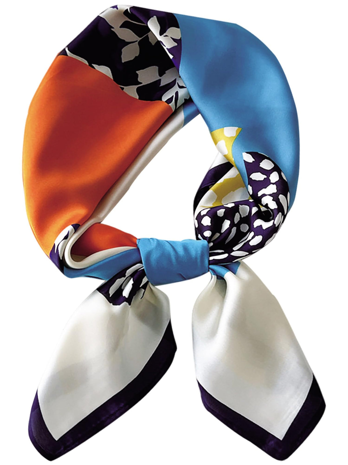 Silky Scarf for Women Lightweight Satin Bandanas Neck Hair Wrap For Sleeping Head Scarves 27.5"