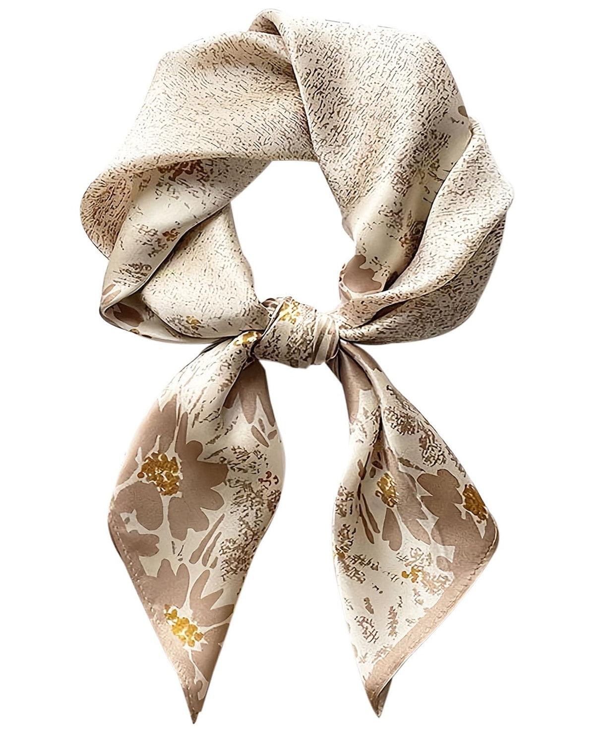 Hioyiwse Satin Bandanas Head Scarf For Women Hair Scarves Accessories Lightweight Fashion Wrap Neck Silk Sleeping Headscarf