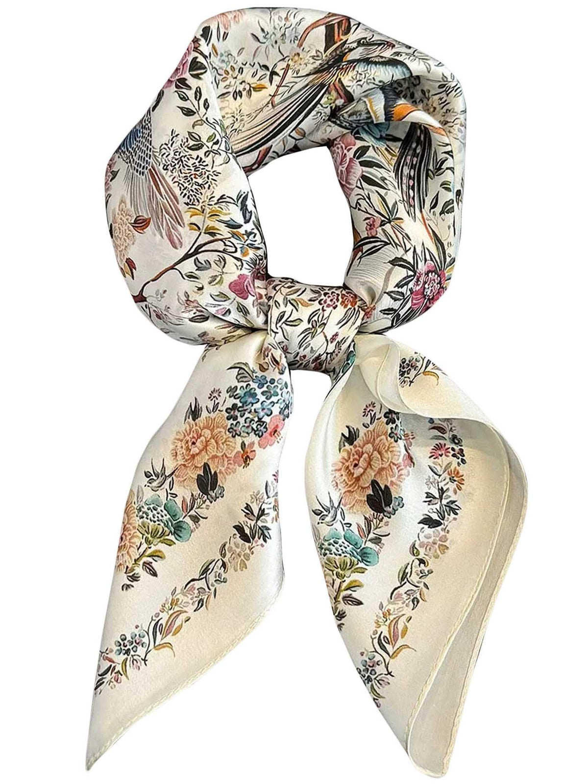 Silky Scarf for Women Lightweight Satin Bandanas Neck Hair Wrap For Sleeping Head Scarves 27.5"