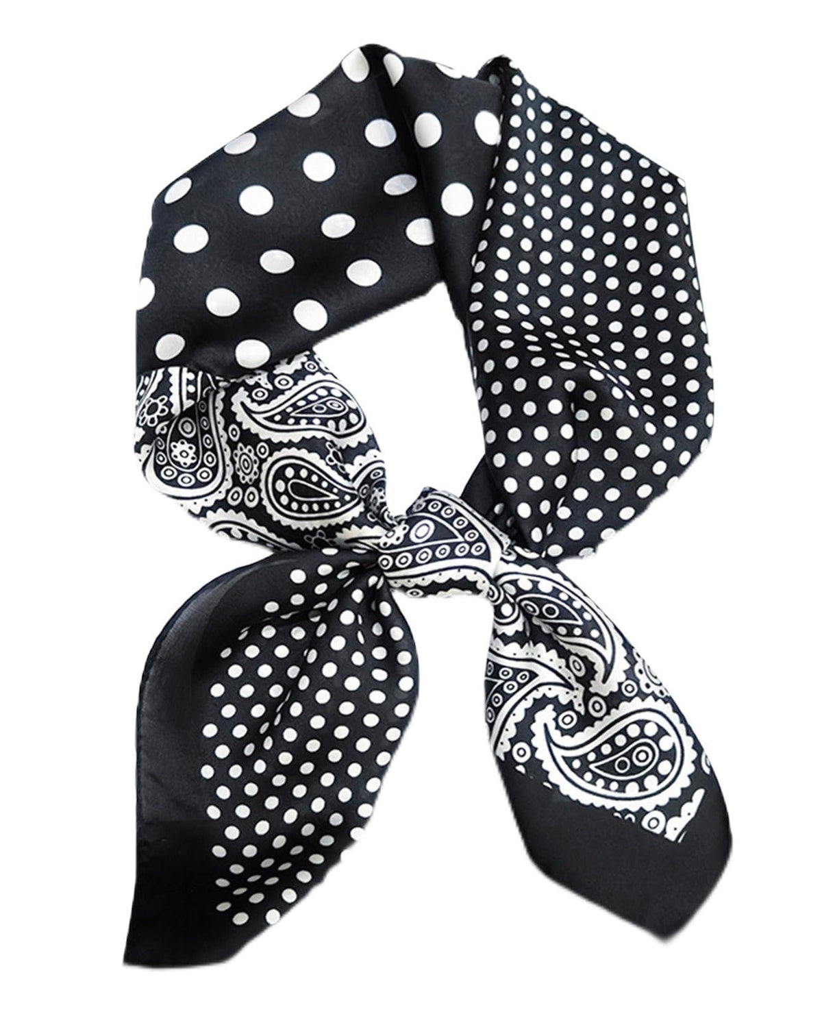 Hioyiwse Satin Bandanas Head Scarf For Women Hair Scarves Accessories Lightweight Fashion Wrap Neck Silk Sleeping Headscarf