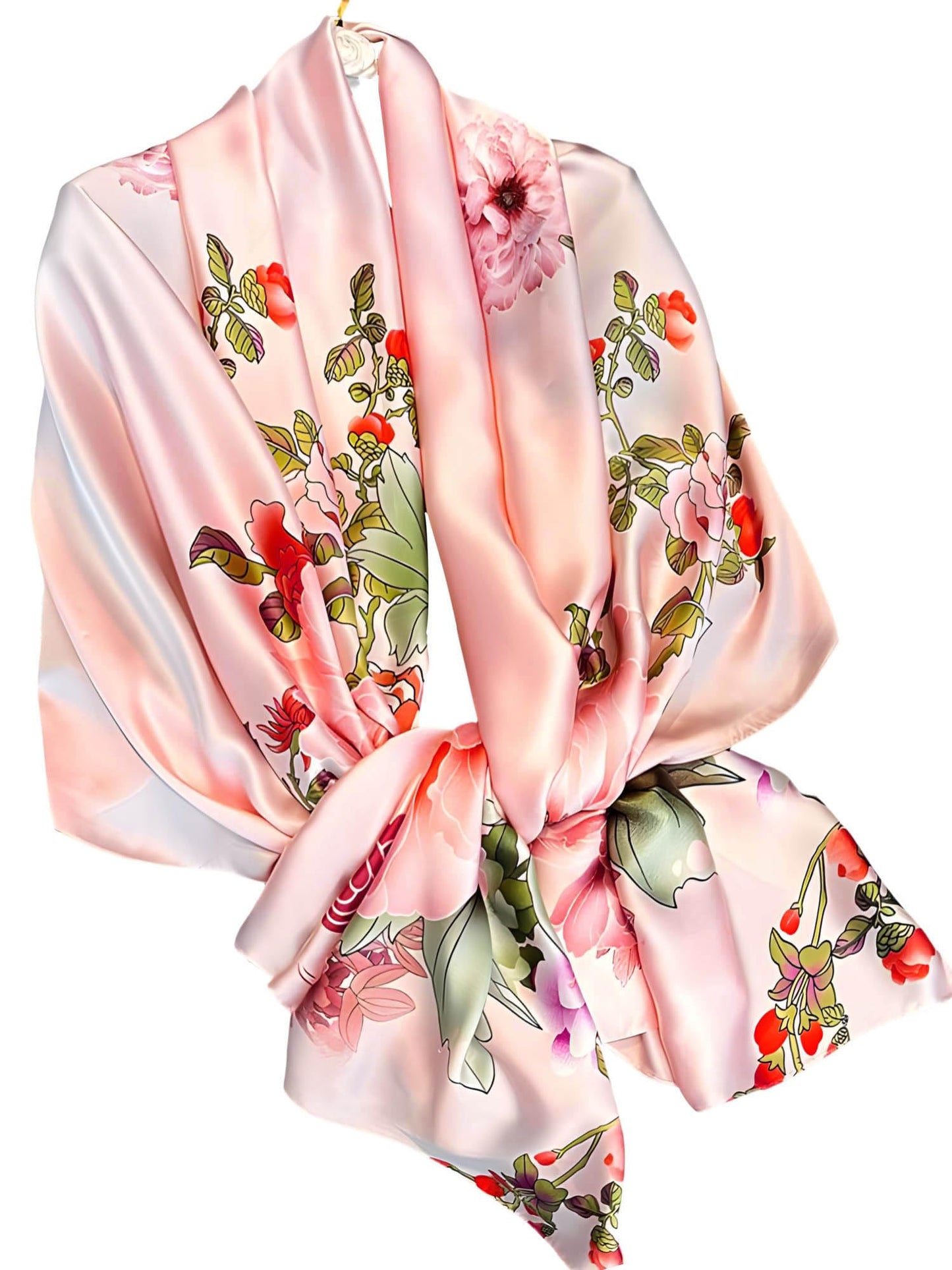 Large Shawl Scarf For Women Lightweight Wraps Silky Headscarf Long Sunscreen Scarfs