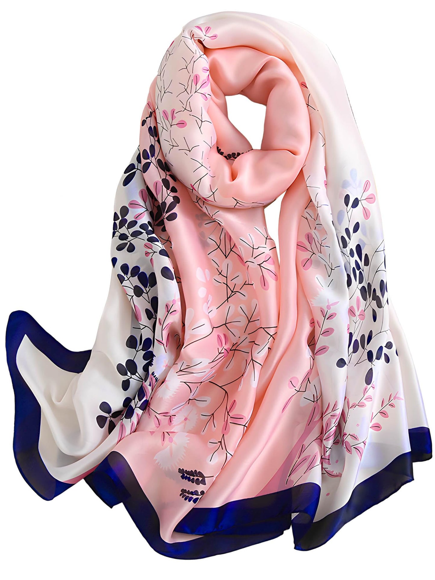 Large Shawl Scarf For Women Lightweight Wraps Silky Headscarf Long Sunscreen Scarfs