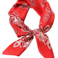 Hioyiwse Satin Bandanas Head Scarf For Women Hair Scarves Accessories Lightweight Fashion Wrap Neck Silk Sleeping Headscarf