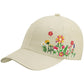 Biggun Trendy Embroidered Baseball Cap for Girls Women Men - Adjustable Soft Breathable Hats for Casual Wear