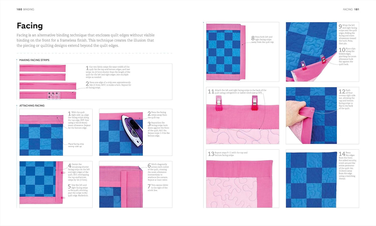 The Quilting Book: A Step-By-Step Guide to Patchwork and Quilting (Ultimate Craft Guides)