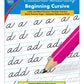 Carson Dellosa Beginning Cursive Handwriting Workbook, Traditional Writing Book With Number and Letter Tracing and Sight Words Practice, Classroom or Homeschool Curriculum