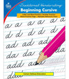 Carson Dellosa Beginning Cursive Handwriting Workbook, Traditional Writing Book With Number and Letter Tracing and Sight Words Practice, Classroom or Homeschool Curriculum