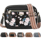 Tenot Quilted Crossbody Bags for Women Travel, Vegan Leather Crossbody Purses for Women Trendy Cross Body Bag